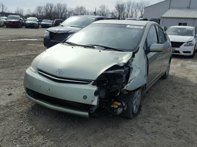 JTDKB20U773244903 - 2007 TOYOTA PRIUS GREEN photo 2