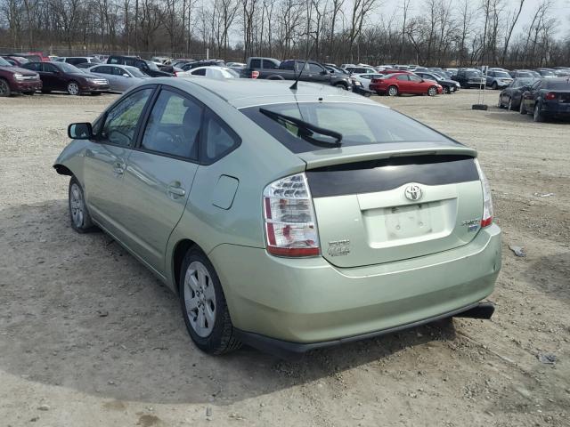 JTDKB20U773244903 - 2007 TOYOTA PRIUS GREEN photo 3