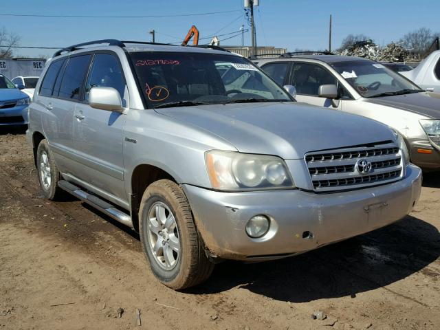 JTEGF21AX10016011 - 2001 TOYOTA HIGHLANDER SILVER photo 1