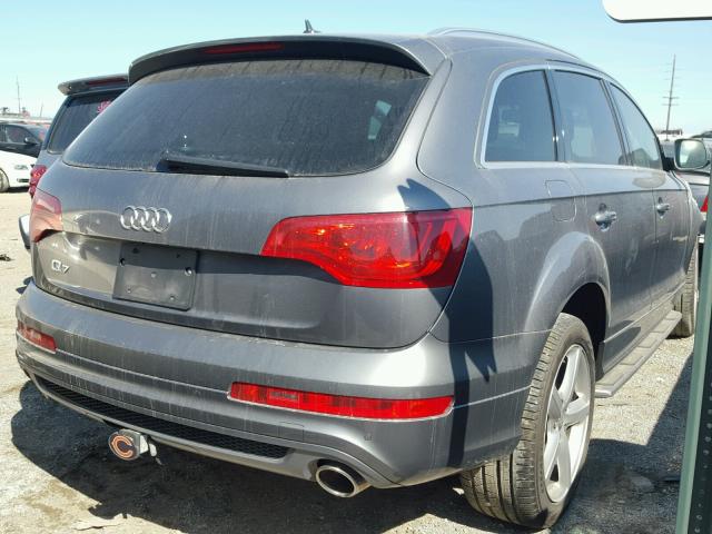 WA1DGAFE4CD004890 - 2012 AUDI Q7 PRESTIG SILVER photo 4