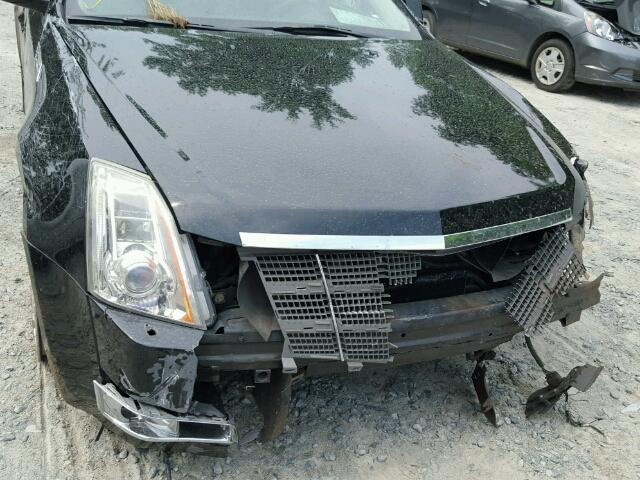 1G6DV57V380187914 - 2008 CADILLAC CTS HI FEA BLACK photo 9