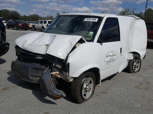 1GCDM19X34B117030 - 2004 CHEVROLET ASTRO WHITE photo 2