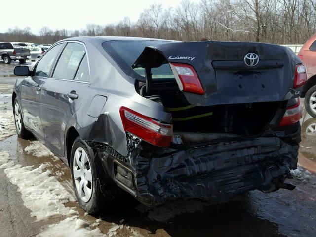 4T1BE46K57U512555 - 2007 TOYOTA CAMRY NEW GRAY photo 3