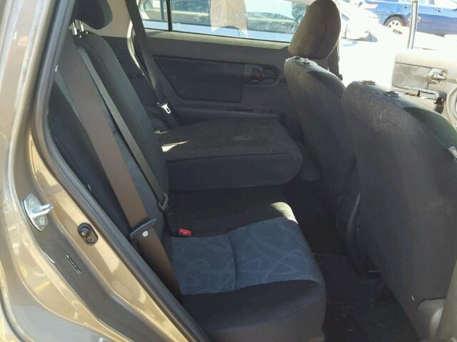JTLZE4FE4B1121389 - 2011 TOYOTA SCION XB BEIGE photo 6