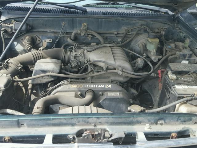 4TAVN52N8XZ521773 - 1999 TOYOTA TACOMA XTR GREEN photo 7