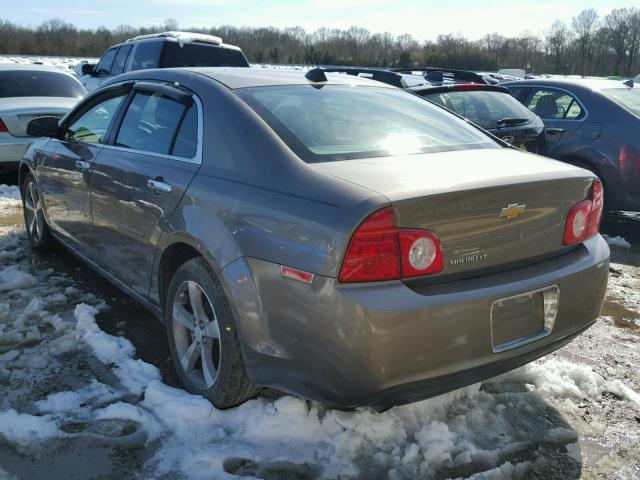 1G1ZC5E02CF291390 - 2012 CHEVROLET MALIBU 1LT BEIGE photo 3