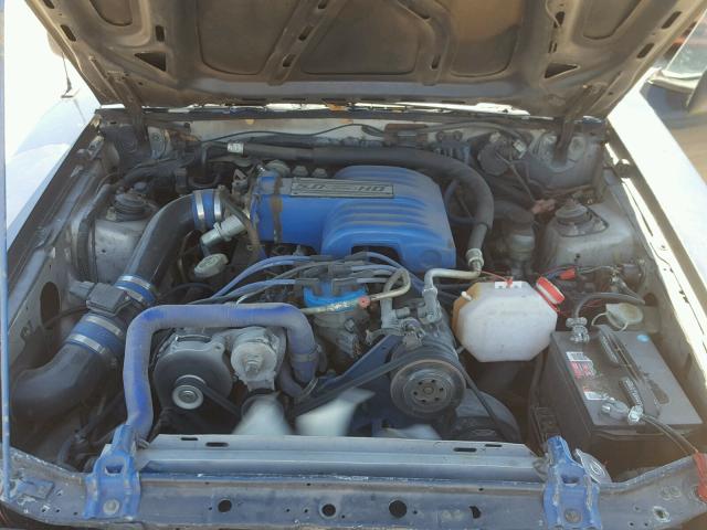 1FACP45E6MF184728 - 1991 FORD MUSTANG GT BLUE photo 7