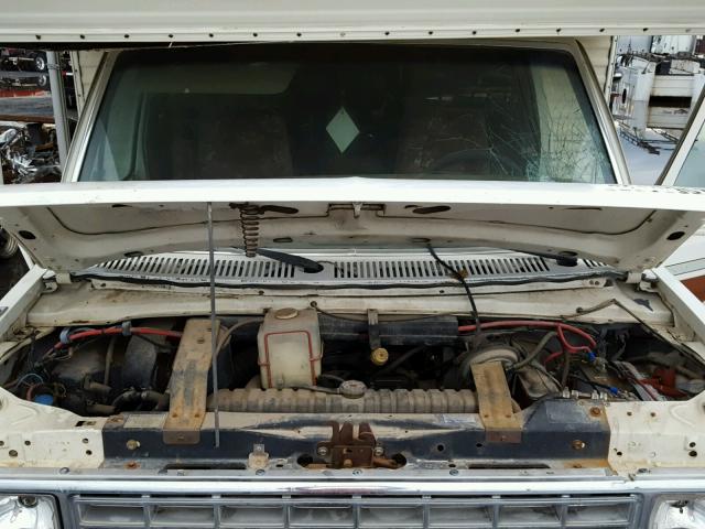 1FDKE30L6GHA24607 - 1986 FORD ECONOLINE WHITE photo 7