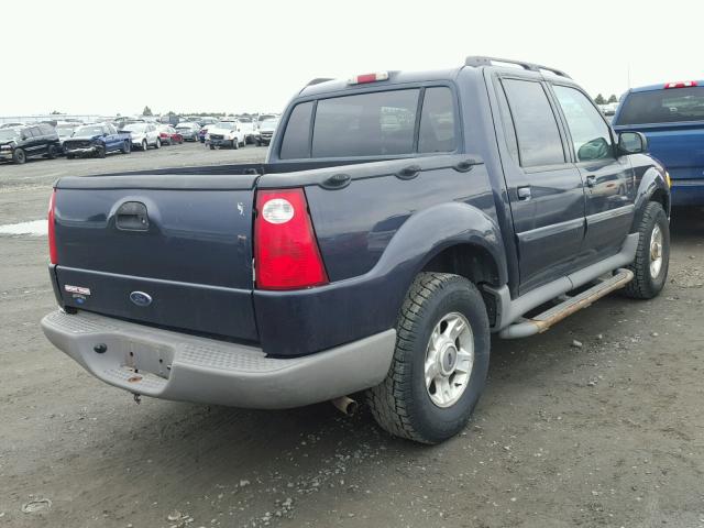 1FMZU77E11UA78203 - 2001 FORD EXPLORER S BLUE photo 4