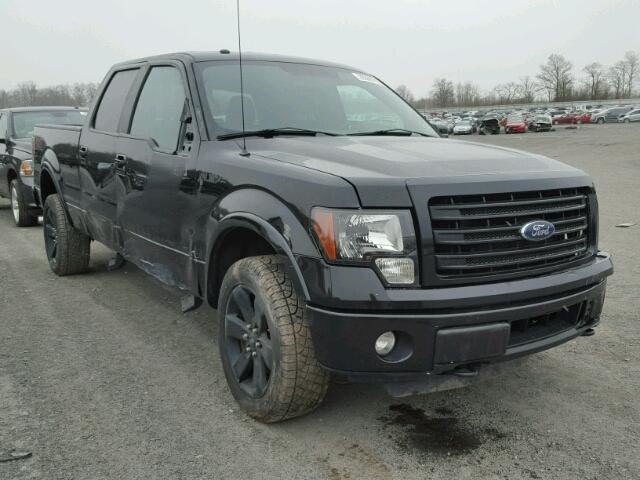 1FTFW1ET0EFA22716 - 2014 FORD F150 SUPER BLACK photo 1