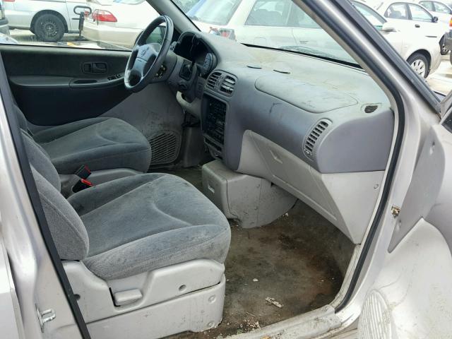 4N2DN11W3TD832454 - 1996 NISSAN QUEST XE SILVER photo 5