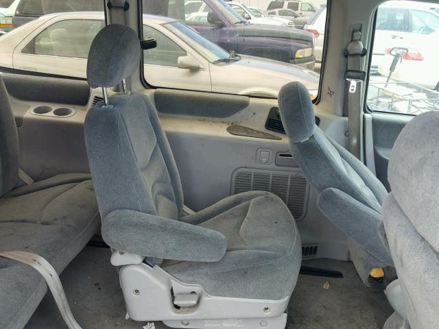 4N2DN11W3TD832454 - 1996 NISSAN QUEST XE SILVER photo 6