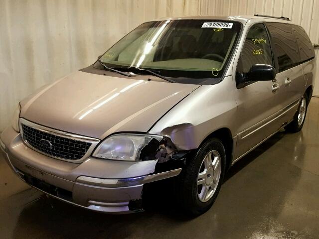 2FMDA52482BB33386 - 2002 FORD WINDSTAR S TAN photo 2