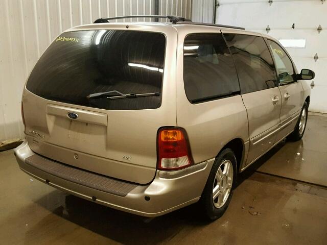 2FMDA52482BB33386 - 2002 FORD WINDSTAR S TAN photo 4