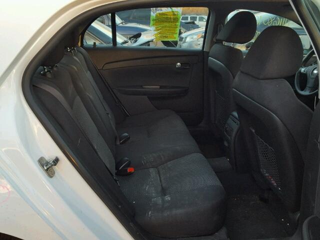 1G1ZC5E08CF335411 - 2012 CHEVROLET MALIBU 1LT 白色 照片 6