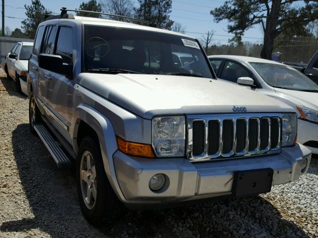 1J4RH4GK6AC101701 - 2010 JEEP COMMANDER SILVER photo 1