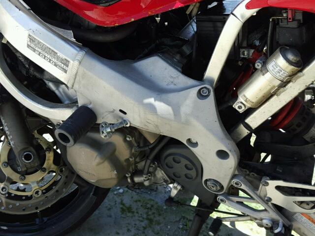 JH2PC3507YM100446 - 2000 HONDA CBR600 F4 RED photo 7