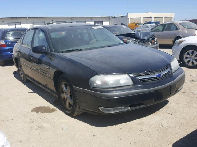 2G1WH52K039260271 - 2003 CHEVROLET IMPALA LS BLACK photo 1