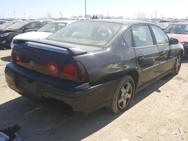 2G1WH52K039260271 - 2003 CHEVROLET IMPALA LS BLACK photo 4