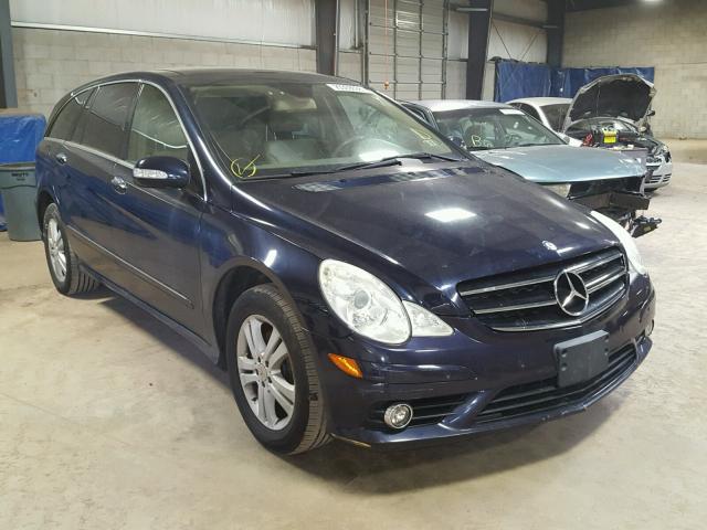 4JGCB65E29A090303 - 2009 MERCEDES-BENZ R 350 4MAT BLUE photo 1