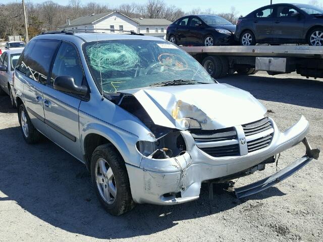 1D4GP45R75B233431 - 2005 DODGE CARAVAN SX SILVER photo 1