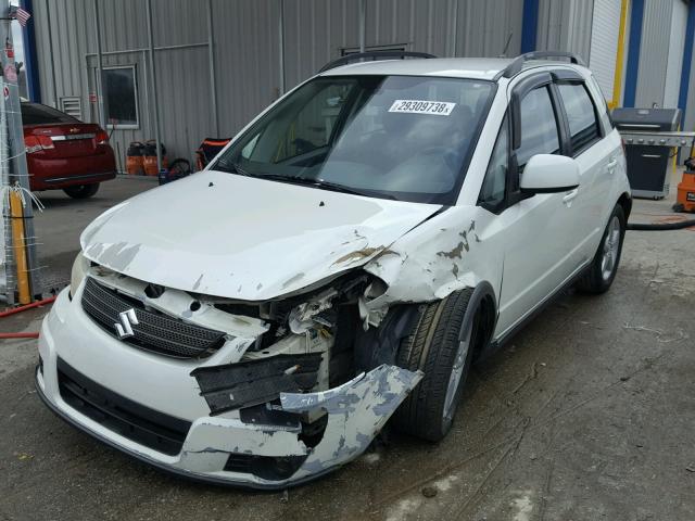 JS2YB413485100698 - 2008 SUZUKI SX4 BASE WHITE photo 2