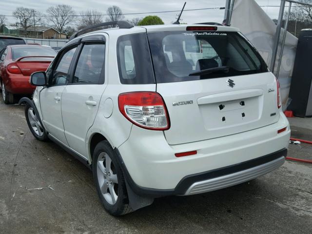 JS2YB413485100698 - 2008 SUZUKI SX4 BASE WHITE photo 3