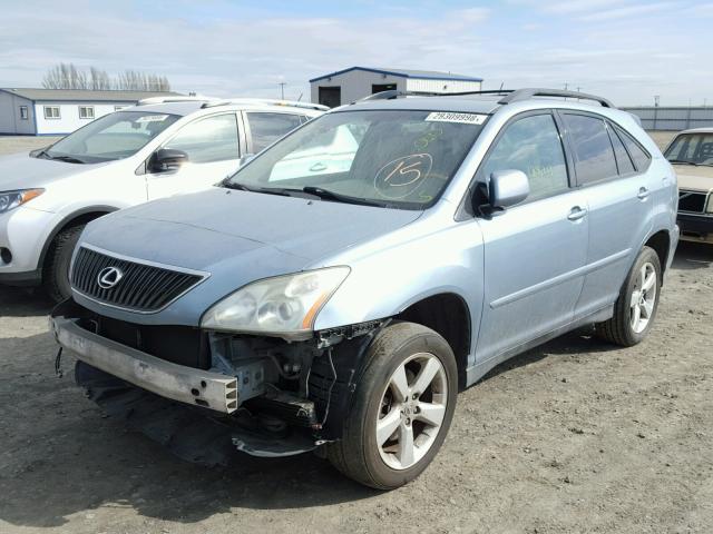 2T2HA31U36C098261 - 2006 LEXUS RX 330 BLUE photo 2