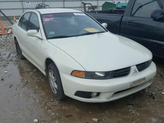 4A3AA46G93E202465 - 2003 MITSUBISHI GALANT ES WHITE photo 1