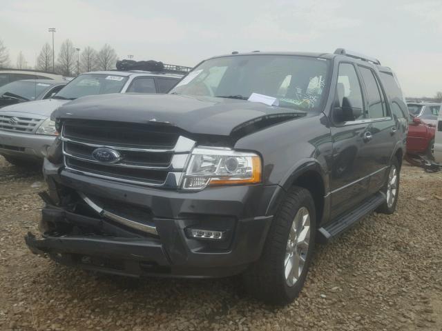 1FMJU2AT7HEA16994 - 2017 FORD EXPEDITION GRAY photo 2