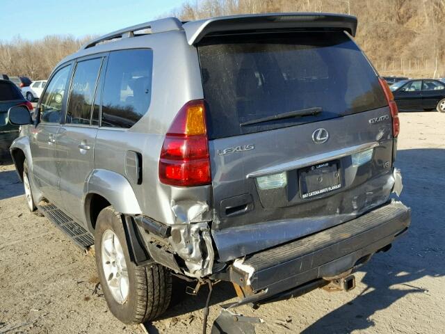 JTJBT20X770138490 - 2007 LEXUS GX 470 GRAY photo 3