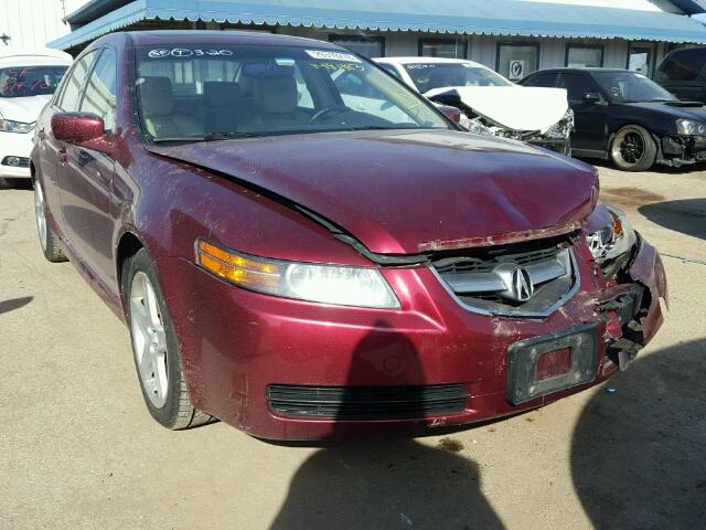 19UUA66296A029821 - 2006 ACURA 3.2TL MAROON photo 1