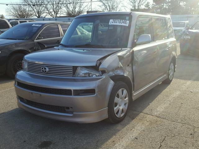 JTLKT324664125740 - 2006 TOYOTA SCION XB BEIGE photo 2