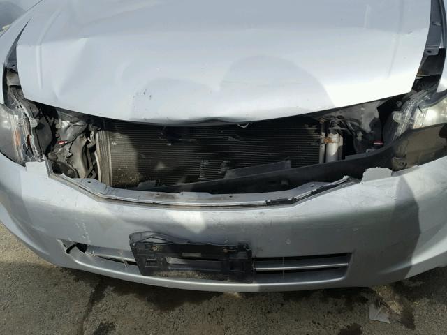 JHMCP26729C013870 - 2009 HONDA ACCORD EX SILVER photo 9