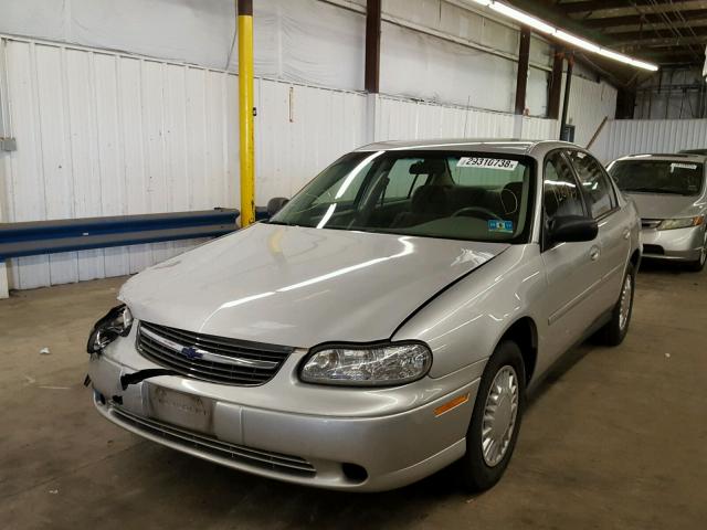 1G1ND52J43M741089 - 2003 CHEVROLET MALIBU SILVER photo 2