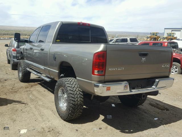 3D7LX39C86G213361 - 2006 DODGE RAM 3500 TAN photo 3