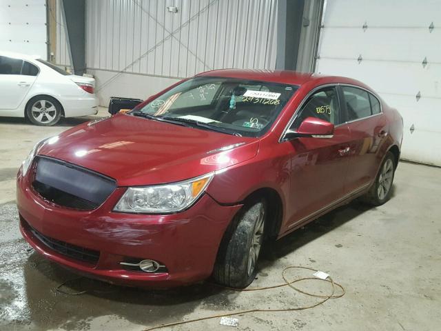 1G4GL5E38CF304468 - 2012 BUICK LACROSSE BURGUNDY photo 2