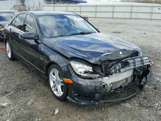 WDDGF4HB1CR203401 - 2012 MERCEDES-BENZ C 250 CHARCOAL photo 1