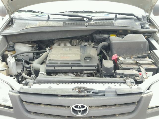 4T3ZF19C61U361769 - 2001 TOYOTA SIENNA CE SILVER photo 7