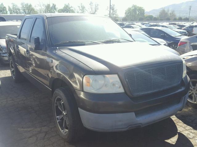 1FTPW12565KD61207 - 2005 FORD F150 SUPER GRAY photo 1