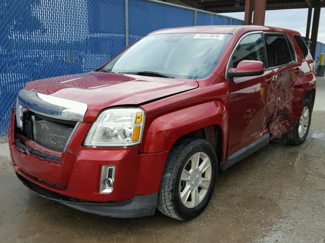 2GKALMEK2D6314604 - 2013 GMC TERRAIN SL RED photo 2