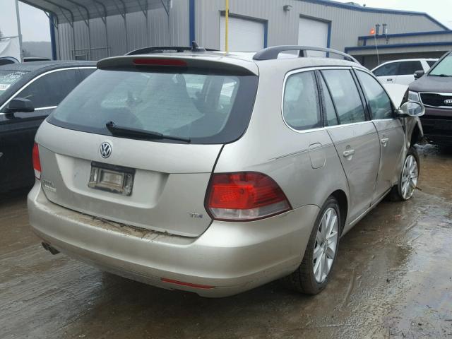 3VWML7AJXEM618484 - 2014 VOLKSWAGEN JETTA TDI TAN photo 4