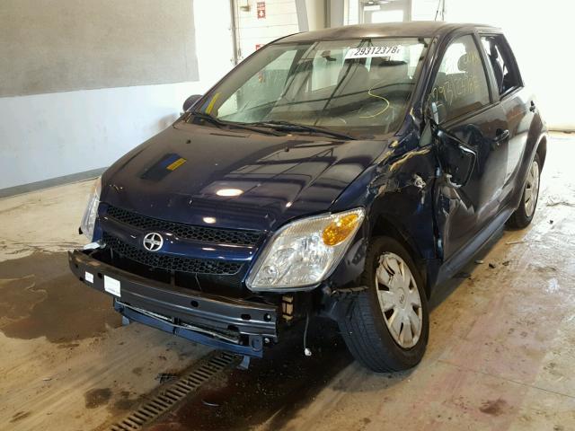 JTKKT624360134151 - 2006 TOYOTA SCION XA BLUE photo 2