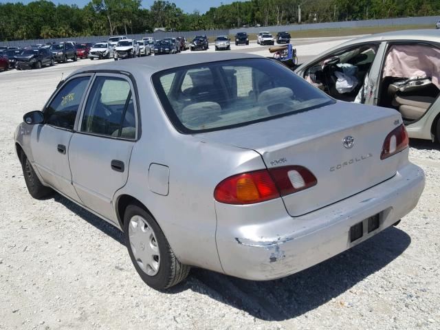 1NXBR12E5XZ191474 - 1999 TOYOTA COROLLA VE SILVER photo 3