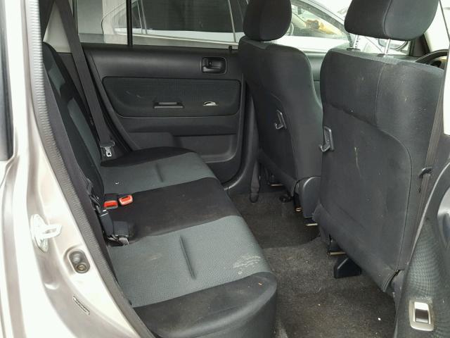 JTLKT324564069841 - 2006 TOYOTA SCION XB GRAY photo 6