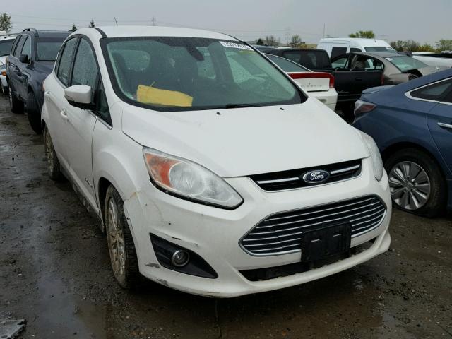 1FADP5BU1DL510684 - 2013 FORD C-MAX SEL WHITE photo 1