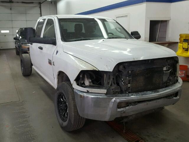 3C6UD5HLXCG324193 - 2012 DODGE RAM 2500 S WHITE photo 1