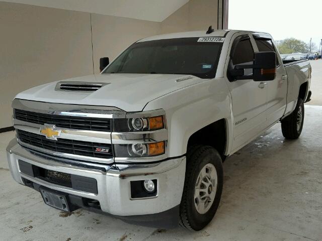 1GC1KVEY5HF100517 - 2017 CHEVROLET SILVERADO WHITE photo 2