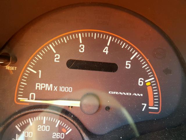 1G2NE52T91M511488 - 2001 PONTIAC GRAND AM S 蓝色 照片 8