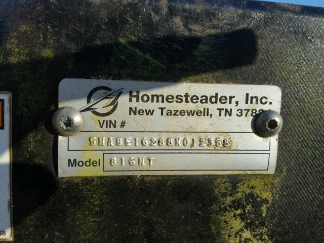 5HABE16288N012358 - 2008 TRAIL KING TRAILER WHITE photo 10